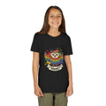 Colorful Rainbow-Feather Owl Youth Tee
