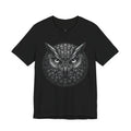 Ultra-detailed owl head portrait