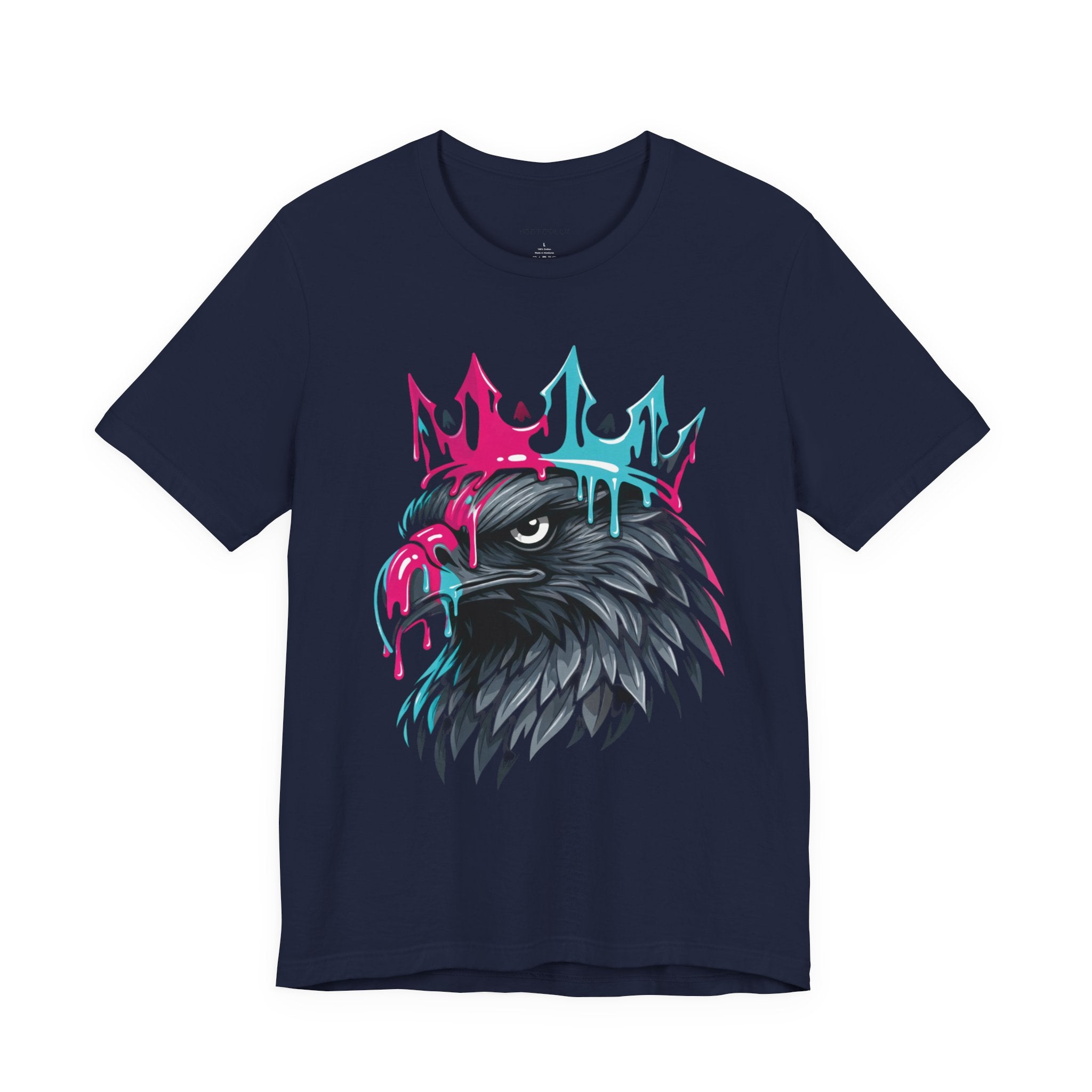 Paint Drip Crown Eagle T-Shirt