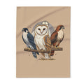 Barn Owl Arctic Fleece Blanket
