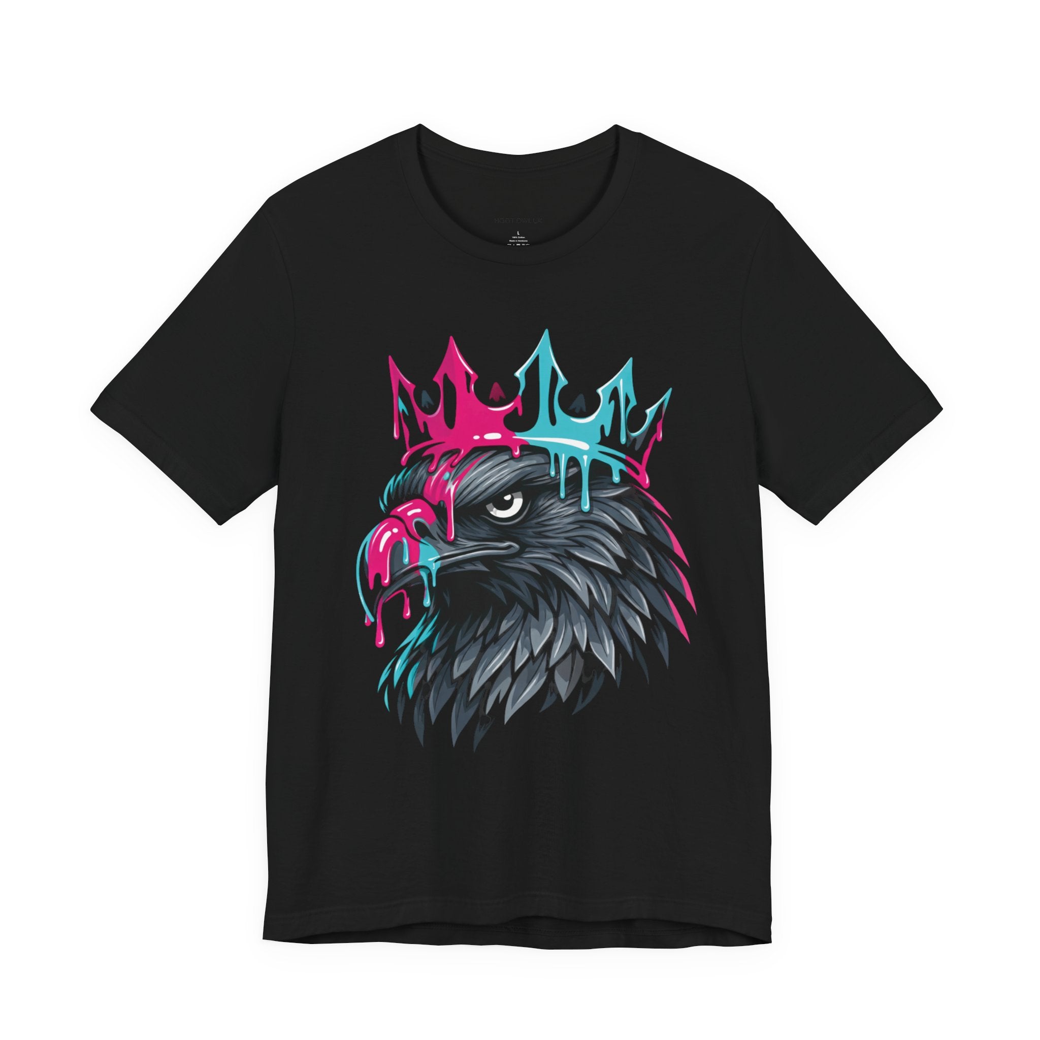 Paint Drip Crown Eagle T-Shirt
