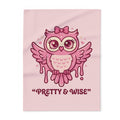 Arctic Fleece Blanket — Pretty & Wise Owl Cozy Throw