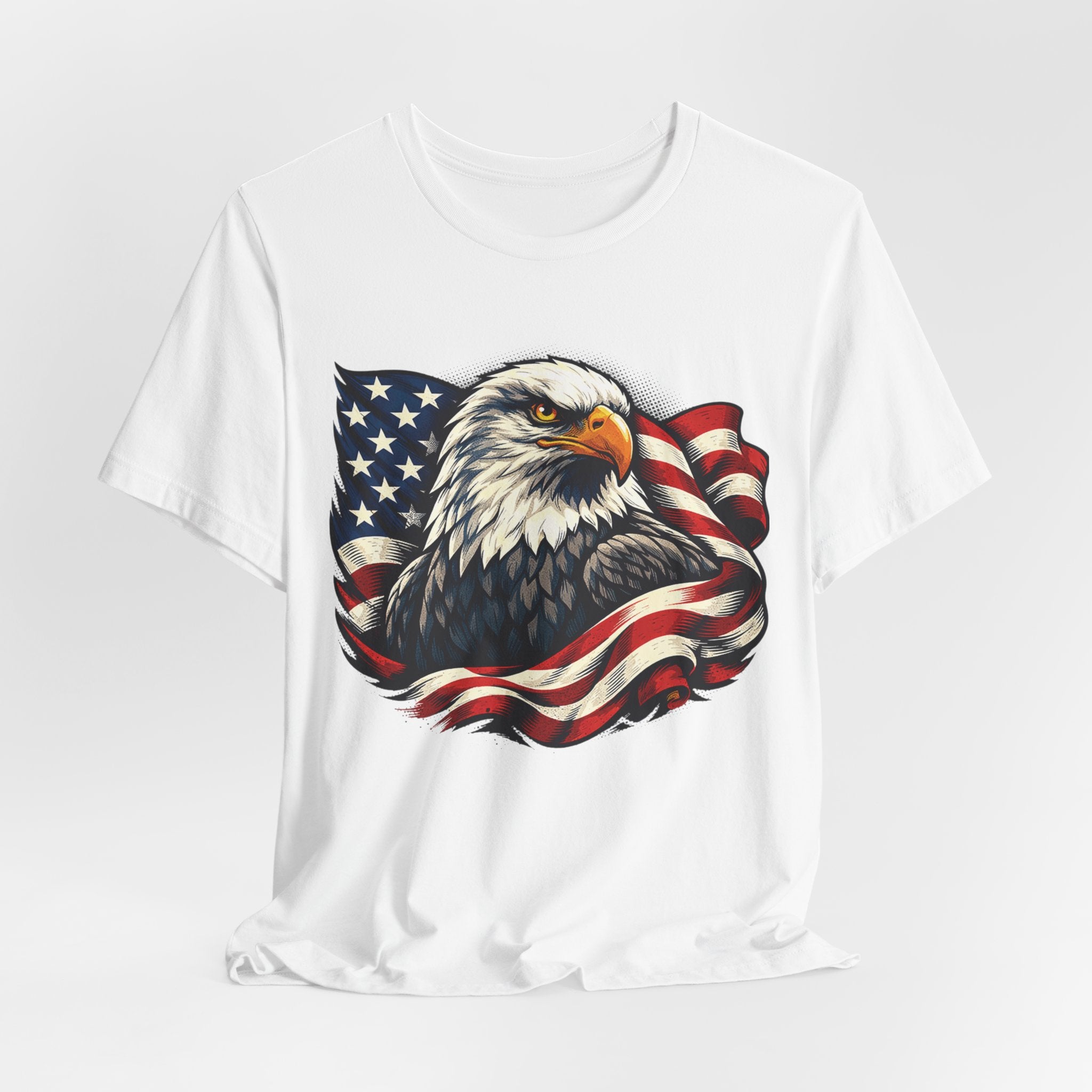 Patriotic American Eagle