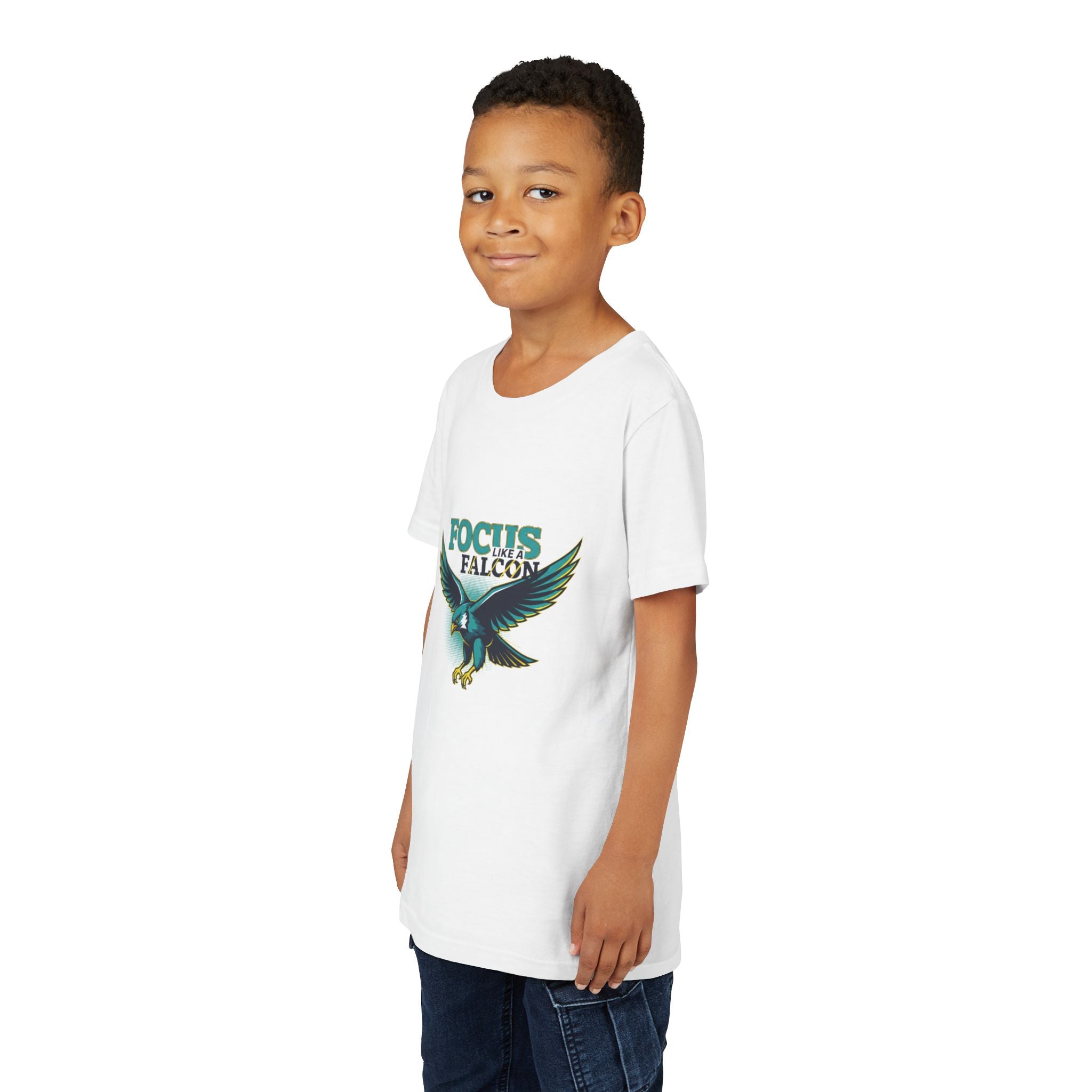 Focus Like a Falcon Youth T-Shirt