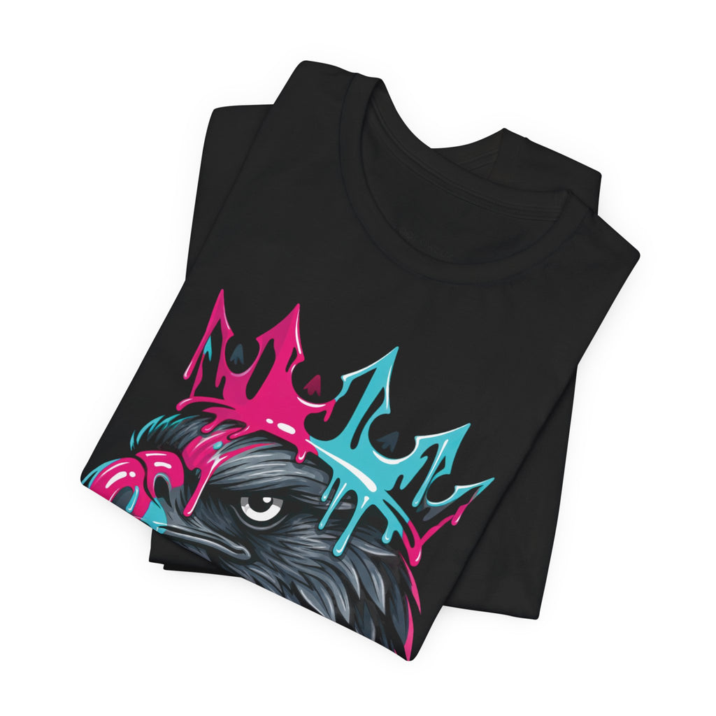 Paint Drip Crown Eagle T-Shirt