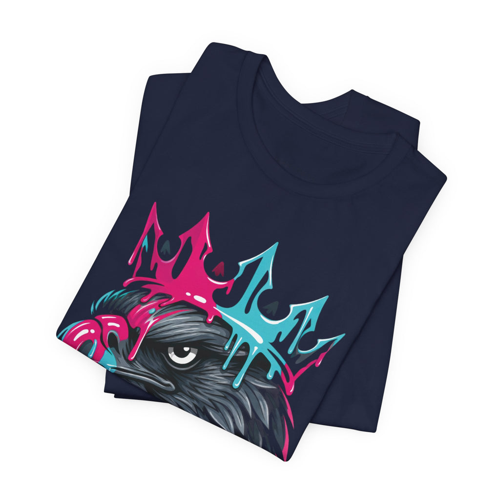 Paint Drip Crown Eagle T-Shirt