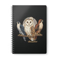 Barn Owl A5 Spiral Notebook — Wildlife Journal, Lined Notes