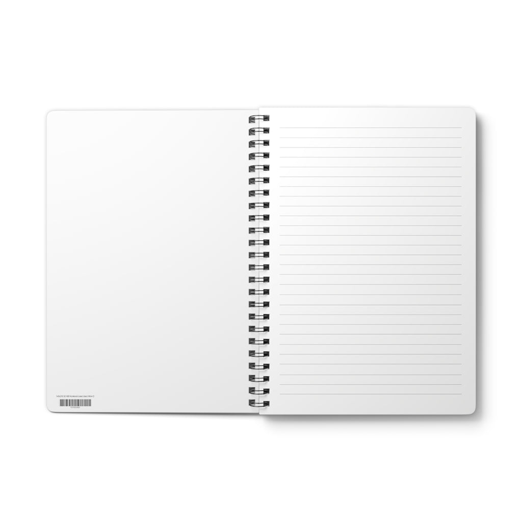 Barn Owl A5 Spiral Notebook — Wildlife Journal, Lined Notes