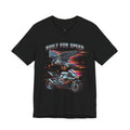 Falcon Flying above a Sportbike Tee | Built for Speed