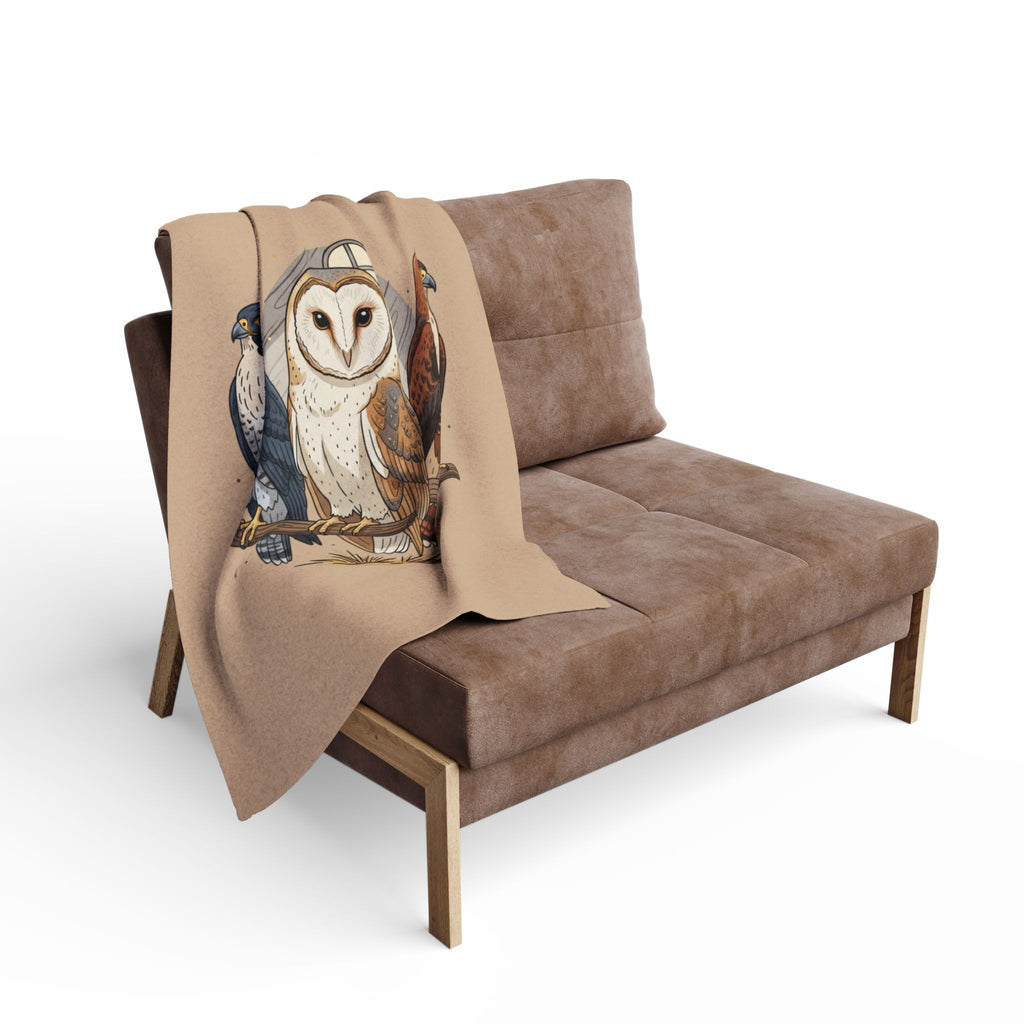 Barn Owl Arctic Fleece Blanket